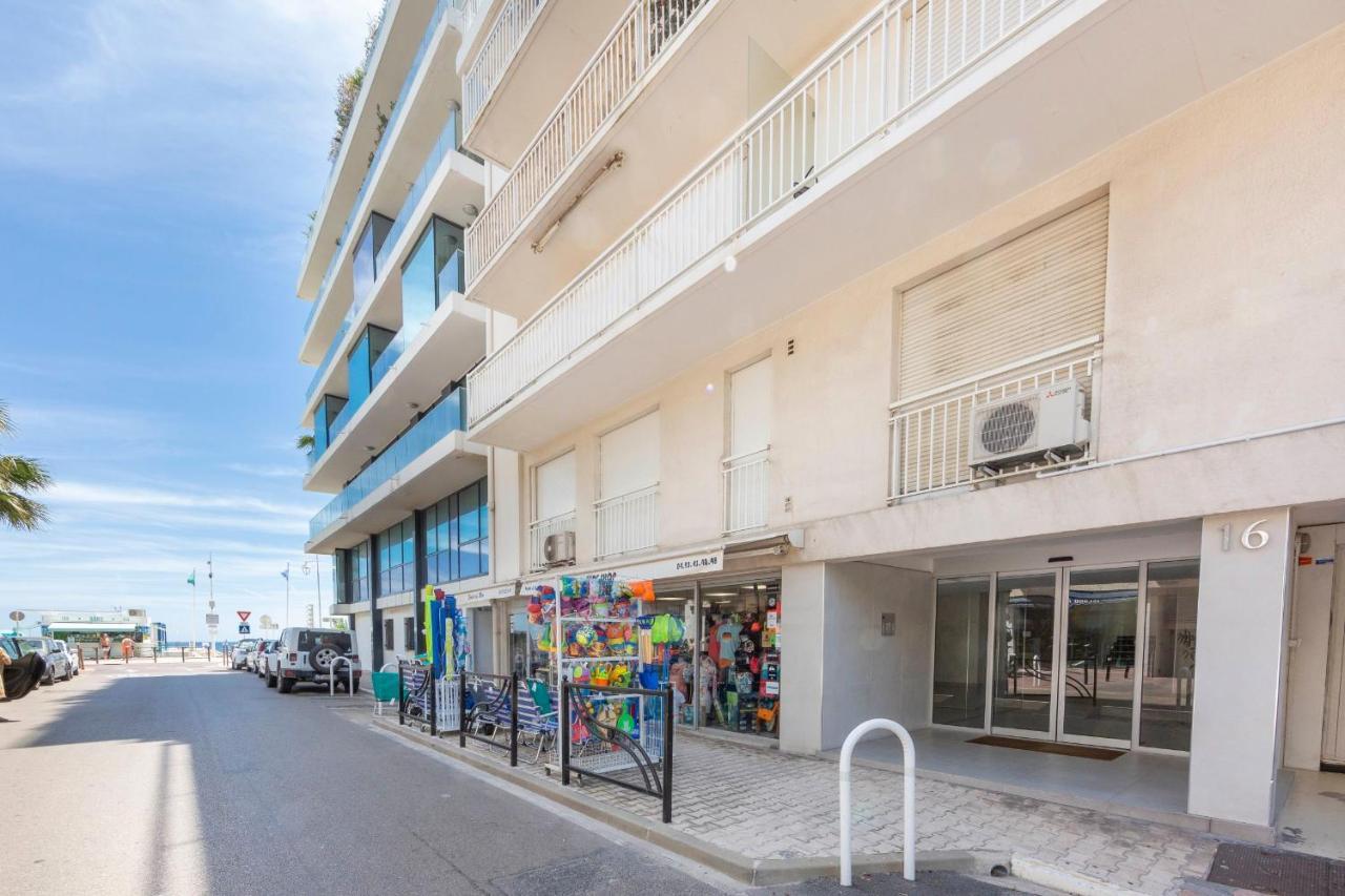Modern Apartment 2 Bedrooms Quiet Terrace In A Palm Beach Area, 30 Meters From Seaside Cannes Exterior foto
